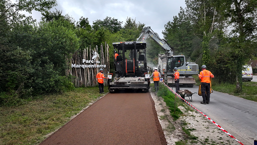 Aménagement naturel au Parc Ornithologique du Marquenterre 